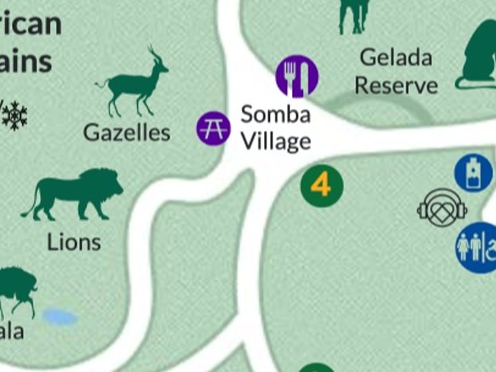 bronx zoo map pdf