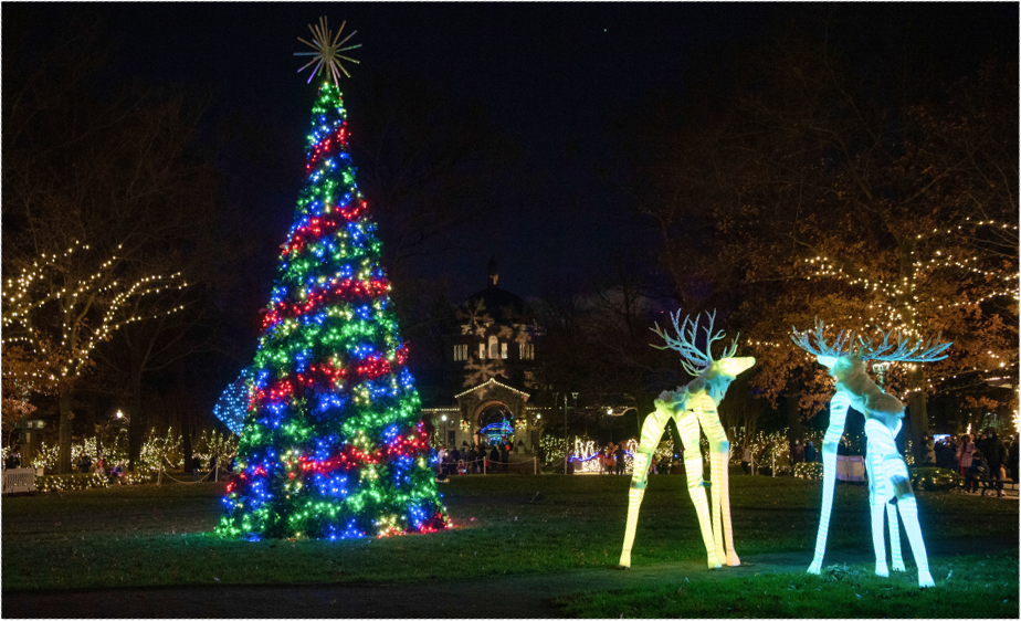 Holiday Lights Guide Astor Court 