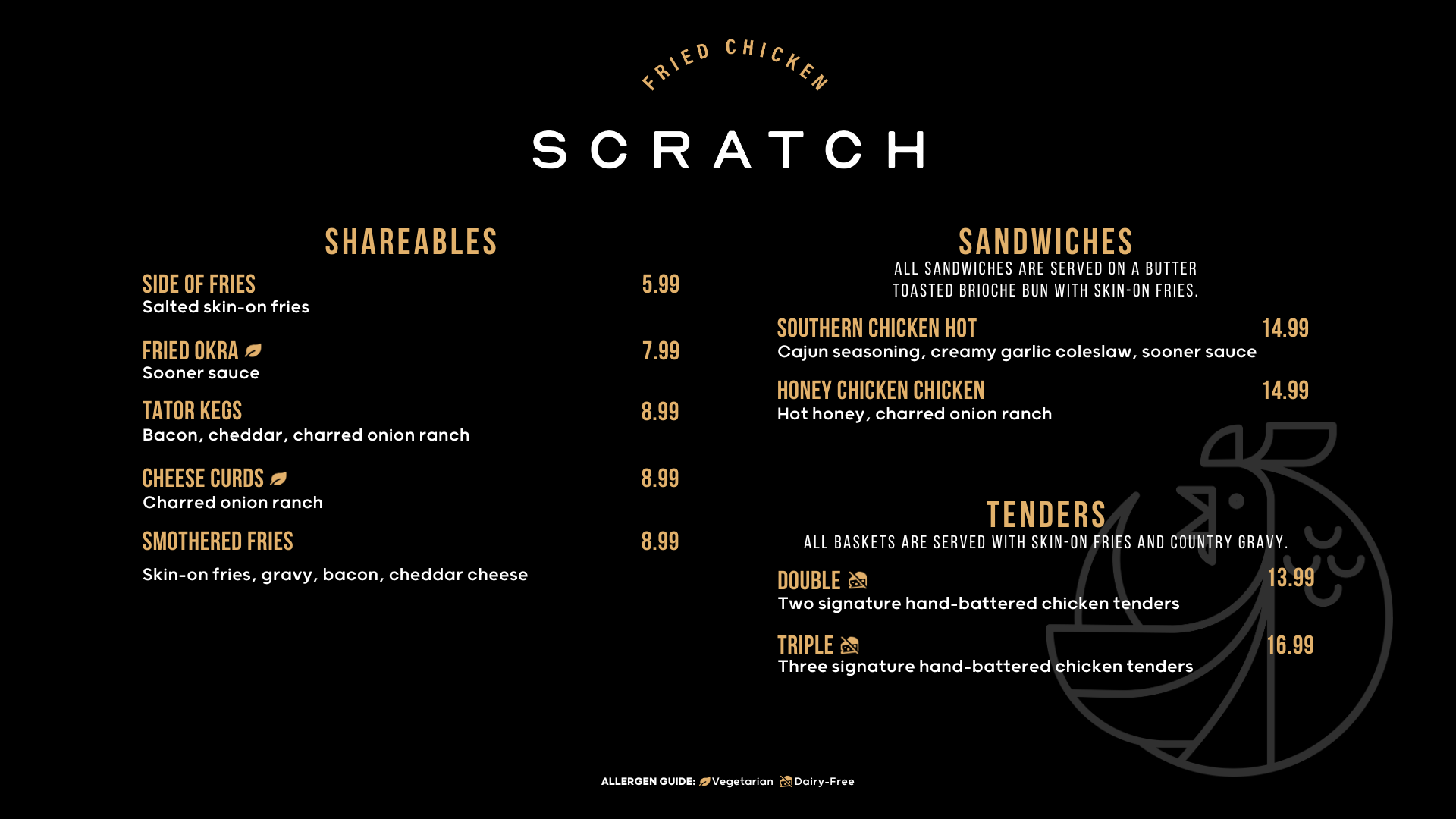 Scratch Menu 1