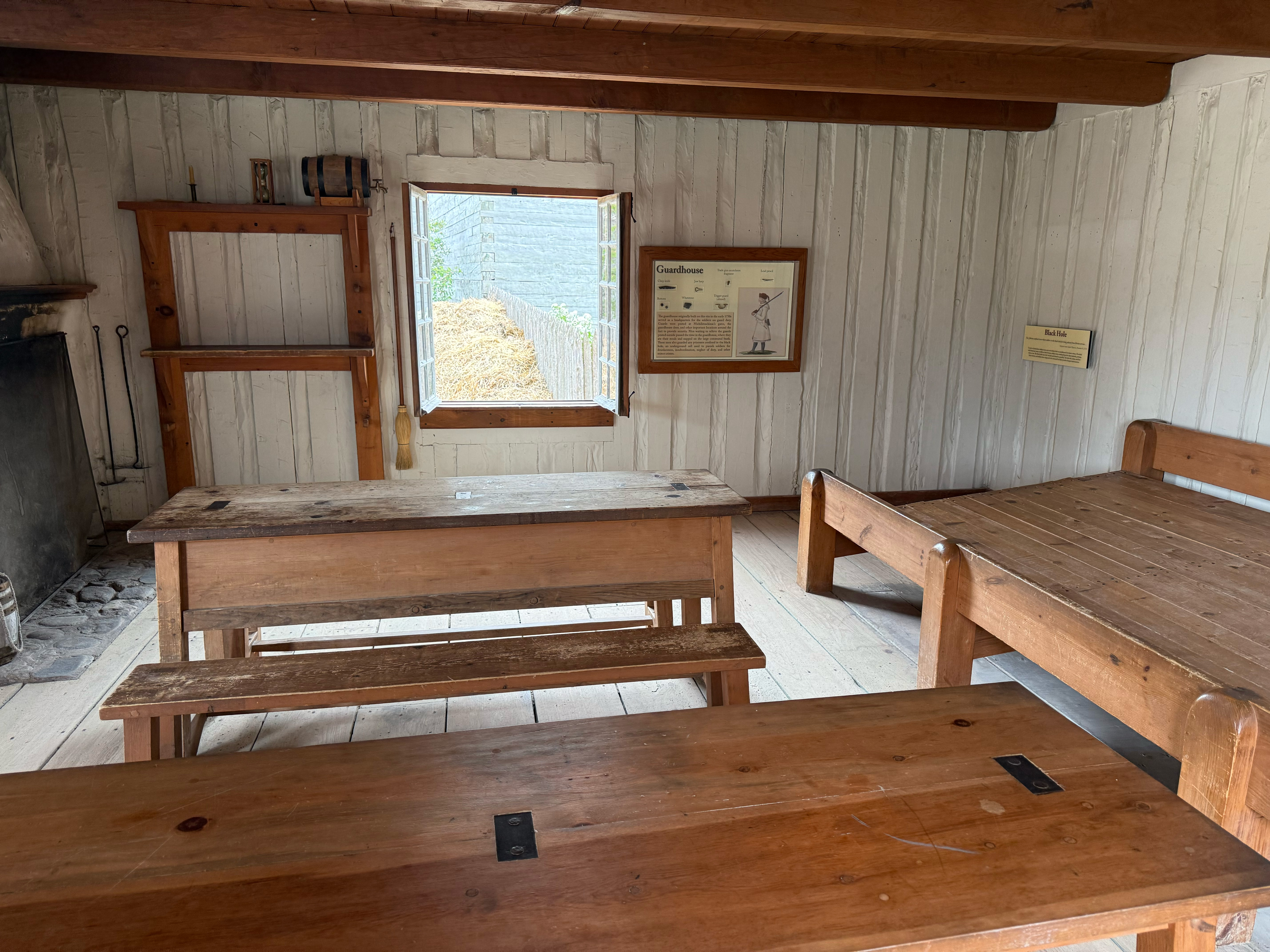 Post Guardhouse Interior