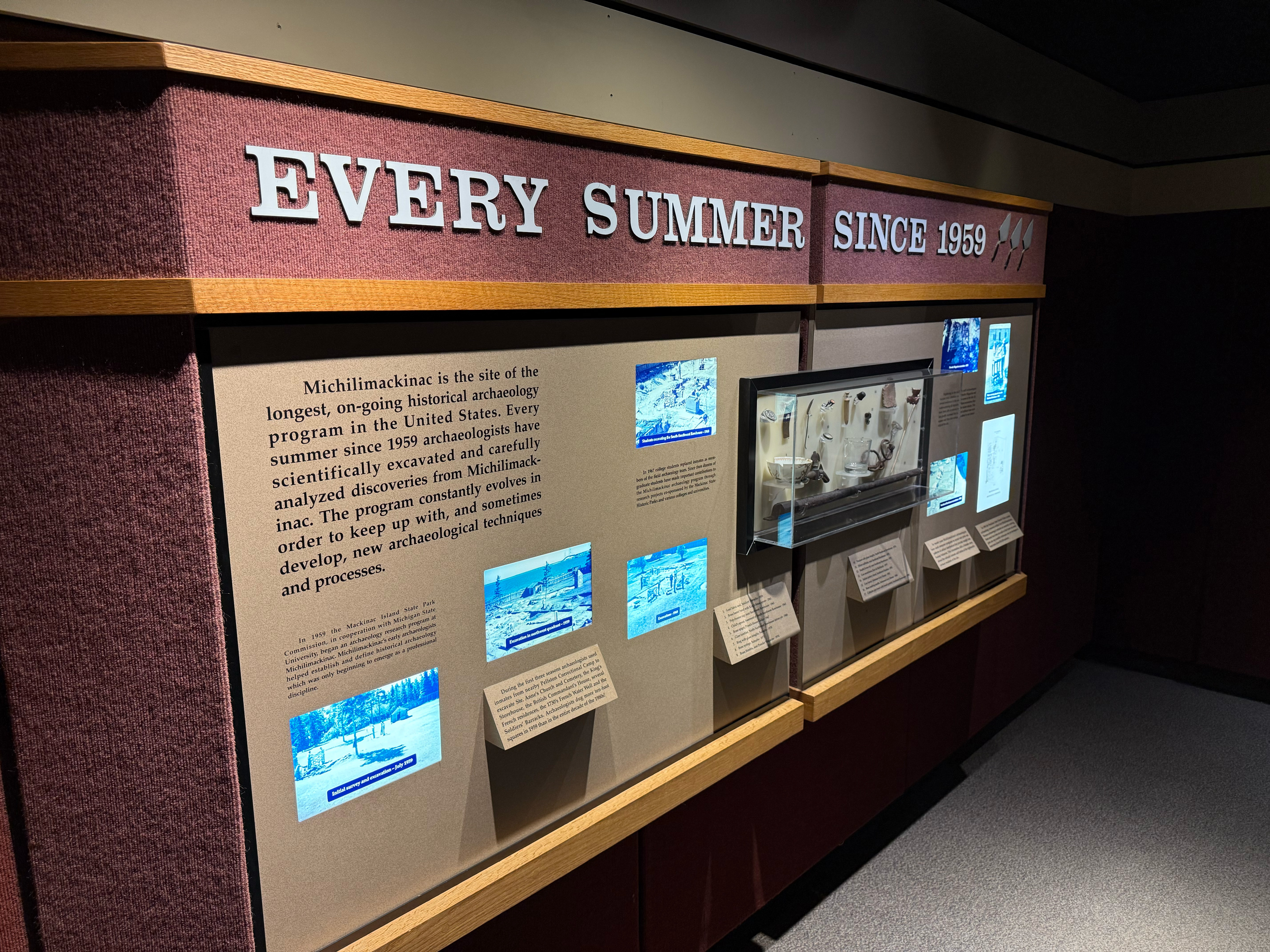 Treasures from the Sand Exhibit