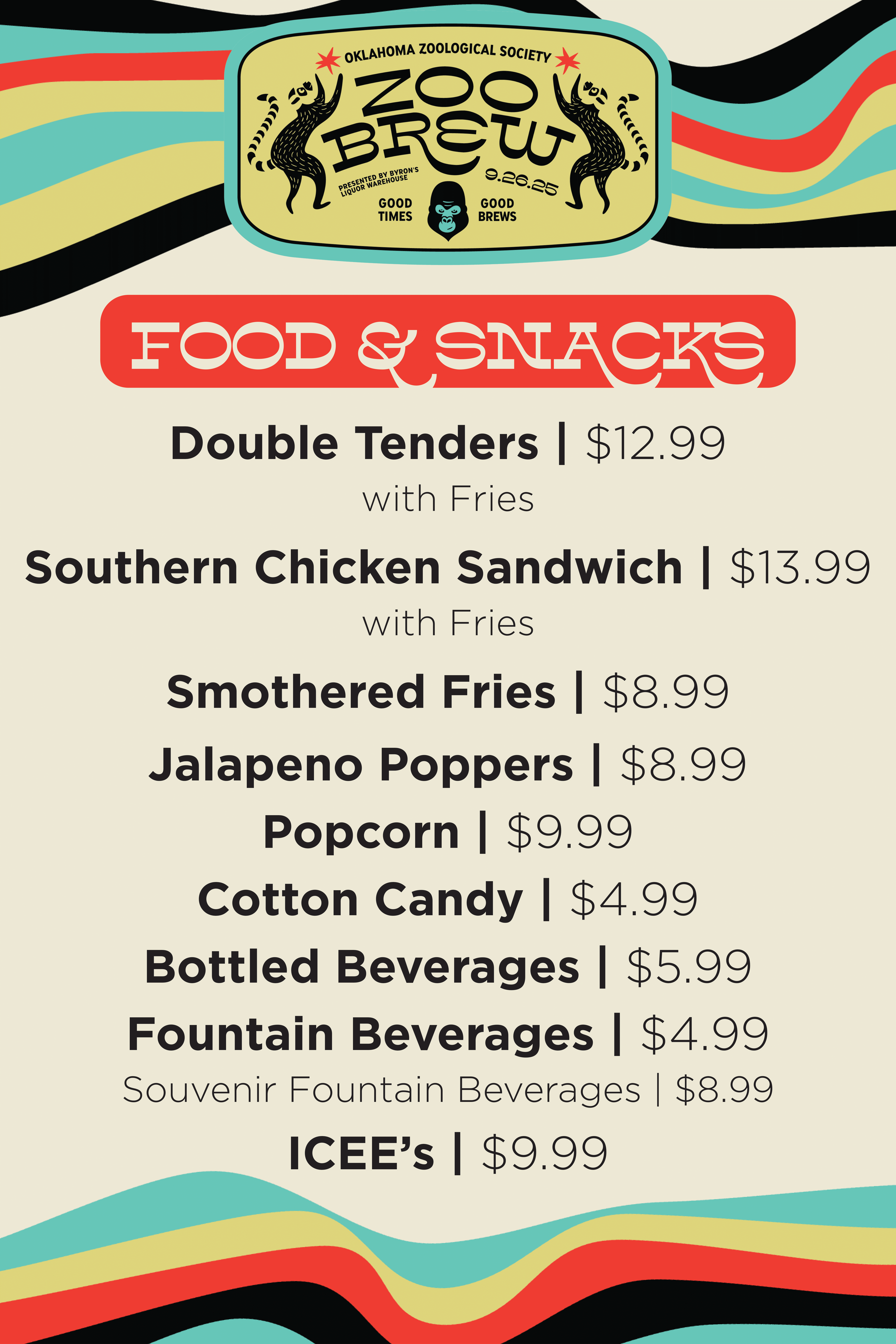 Zoobrew Scratch Menu